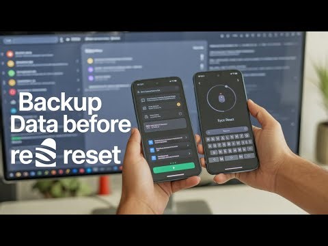 How to Back Up Your Data Before a System Reset
