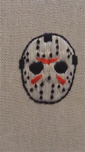 Viernes 13 #viernes13 #jasonvoorhees #bordadoamano #bordado