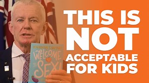When family department stores and online shops display books that are designed to groom children about sex, we have to say - this is not acceptable! The Australian Classification Board is failing children miserably. This is a graphic book about sex that has been designed and deliberately marketed to young children. This is not about book-burning. This is about protecting children’s innocence and letting them have their childhood. Government and unelected bureaucrats are now interfering in childr