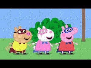 Peppa Pig Puzzle Challenge | Easy Puzzle Video for Children