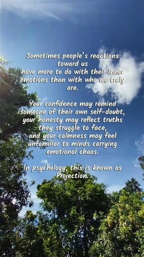 Sometimes people react to their own hidden emotions, not to you. #psychologytoday