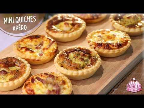 Mini Quiche Appetizer Recipes: Chicken Curry Lemon & Bacon Cheese 🤤🥧
