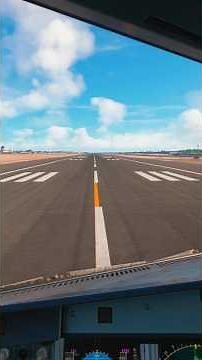 A320 takeoff Gran Canaria runway 03L GCLP (flight simulator) #a320 #a320ceo #a320fenix #msfs2024