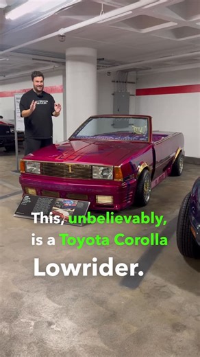 Benjamin Battles on Instagram: "Toyota Corolla LOWRIDER?!?!"