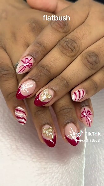 Creative Upside Down Nail Art in Flatbush