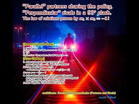mathBeats: Parallel and Perpendicular (Partners and Rivals) - ACT-SAT