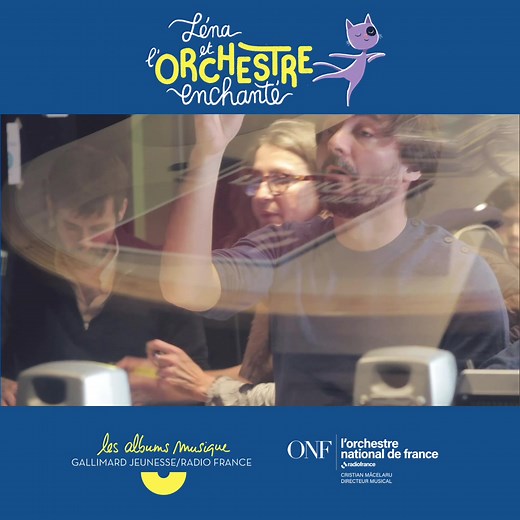 Léna et l’orchestre enchanté: un magnifique conte musical pour découvrir toute la richesse sonore des instruments de l'orchestre. Une histoire tendre et malicieuse écrite par Carl Norac, magistralement mise en musique par Mathieu Lamboley et portée par la belle énergie de Julie Gayet. Avec les splendides illustrations de Sébastien Pelon. Dès 6 ans. 🎼 Musique interprétée par l'Orchestre National de France, dirigé par Barbara Dragan. | Gallimard Jeunesse