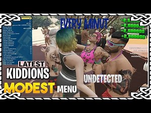 GTA Online Kiddions Mod Menu Short Guide - Bunker Method & Rank Up UNDETECTED FREE all you need