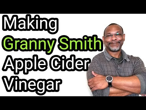 Making Granny Smith Apple Cider Vinegar