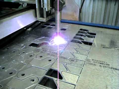 CNC Plasma Table Cutting 1/4" Aluminum 6061-T561