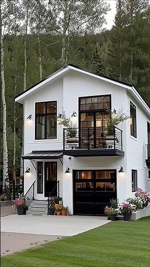 This Tiny House has a Hidden Garage 🤯