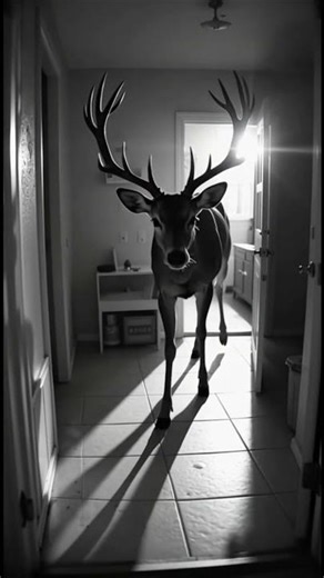 Caught on Cam: Deer Inside the House