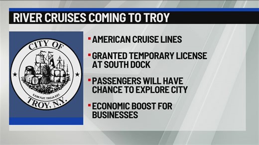 River cruises coming to Troy