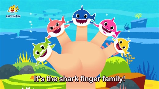 Shark Finger Family - Sing Along with Baby Shark - Baby Shark Songs - Baby Shark