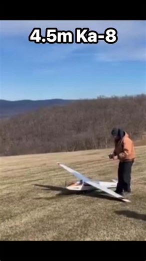 Stephane Ruelle on Instagram: "Chris Langton and his electric Ka-8 from Phoenix model with a mod on the landing gear to be able to ROG 🤩"