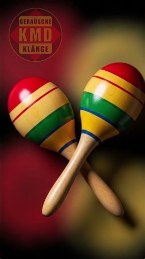 Geräusch der MARACAS 🪇 Echte Instrumentengeräusche