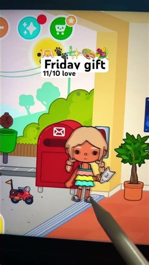 Friday gifs 11/10 love it so much 🫶🏻🐾💐✨🎨🌴 #tocaboca #rasmr