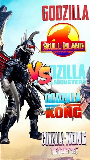 Gigan 2004 vs Monsterverse All Monsters
