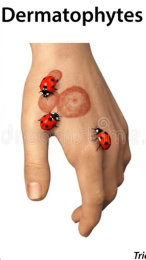 dermatophytes skin diseases #shorts