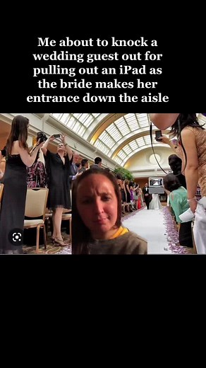 I joke i joke… BUT SERIOUSLY DO NOT PULL YOUR IPAD OUT DURING THE WEDDING. Basic wedding guest rule 101. #weddingcoach #weddingidea #weddingtip #2022bride #2023bride #2024bride #weddingtalk #weddingtok #weddingopinion #weddingplanner