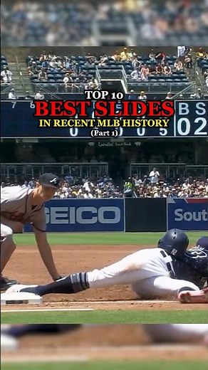 Top 10 BEST Slides in MLB History | Part 1