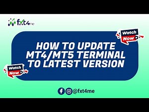 HOW TO UPDATE MT4/MT5 TERMINAL TO LATEST VERSION