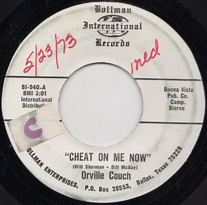 Orville Couch - Cheat On Me Now