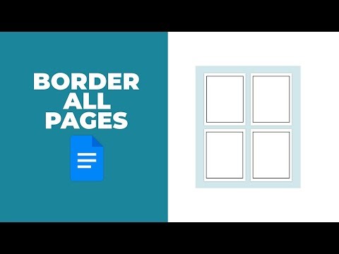 How to add border to all pages in google docs