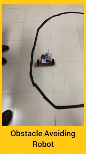 ANKR RESEARCH INDUSTRIES PVT on Instagram: "𝐎𝐛𝐬𝐭𝐚𝐜𝐥𝐞 𝐀𝐯𝐨𝐢𝐝𝐢𝐧𝐠 𝐑𝐨𝐛𝐨𝐭🤖 👉Hardware Used⚙️ ✅ Power Supply 12V 1A ✅ Motor Deriver ✅ Arduino Uno ✅ Connection Wire ✅ Software ✅ DC Motor 100 RPM ✅ IR SENSOR 👉 Objective ✅ 𝐎𝐛𝐬𝐭𝐚𝐜𝐥𝐞 𝐀𝐯𝐨𝐢𝐝𝐢𝐧𝐠 𝐑𝐨𝐛𝐨𝐭 ✅ Safe Control and Operation 👉 Working ✅ Forword for All Time ✅ When Objects Detect Then Back 2 Second and Left 1 Second 👉 Conclusion ✅ Smart Working and Control 👉 Future Scope ✅ Defence Application ✅ Camera Interfac
