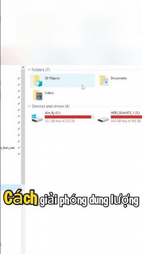 Cách giải phóng dung lượng ổ đĩa mà Microsoft không muốn cho bạn biết