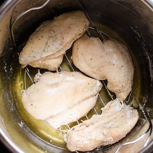 Instant Pot Frozen Chicken Breasts - iFoodReal.com