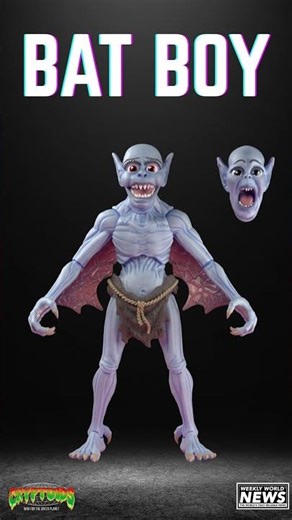 BAT BOY LIVES! New Action Figure #batboy #toys #actionfigures