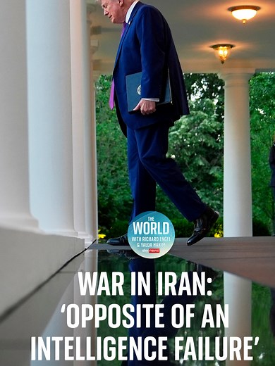 'This was the opposite of an intelligence failure'. An x-CIA analyst predicted the Iran crisis years ago - so why was Trump surprised? He spoke to Richard Engel on The World podcast about the war game he ran and what might happen next. #Skynews