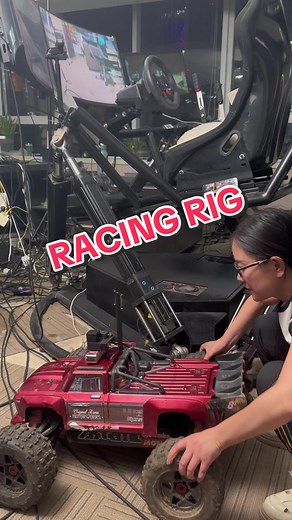 It requires extreme testing, with a top speed of about 88km/h. I don’t know if the car will be damaged and only the seats will be left 😅. #cloudrc unlimited range#fpv #racing #rig #simulator system for #rccar or other