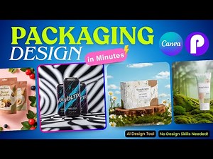 Create Pro Product Packaging in Minutes with AI (Packify + Canva)