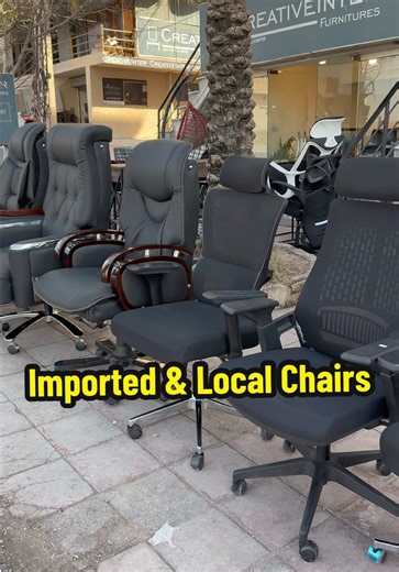 Explore Our Imported and Local Chair Collections