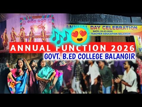 CTE Balangir Annual Function 2026 | Full Program |