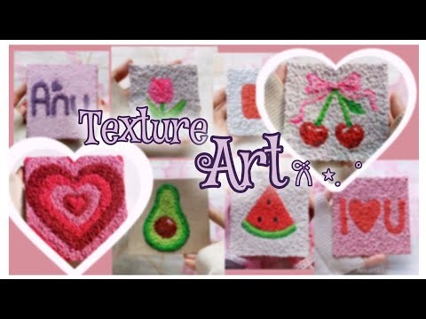 How to Make texture Painting using tissue 😱