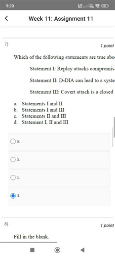 IoT Week 11 ✅ Quick Assignment Solution #nptel #iot