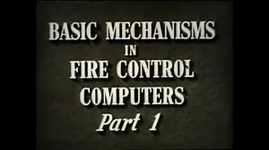 Basic Mechanics  in Fire Control Computers