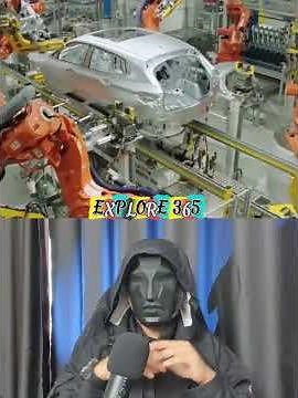 BMW Car Factory - ROBOTS Fast PRODUCTION Manufacturing