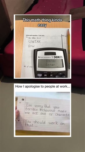 This math thing kinda easy