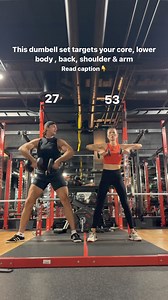 159K views · 1K reactions | The sumo dumbbell deadlift into a...