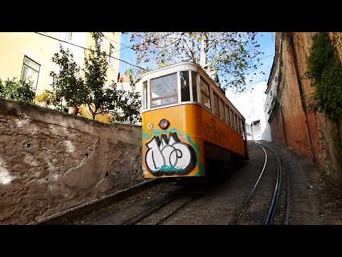 The Ascensor da Lavra - The Oldest Funicular In Lisbon #funicular