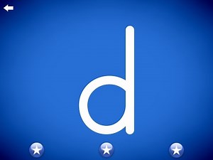 The letter d - Learn to write the alphabet with Letter School