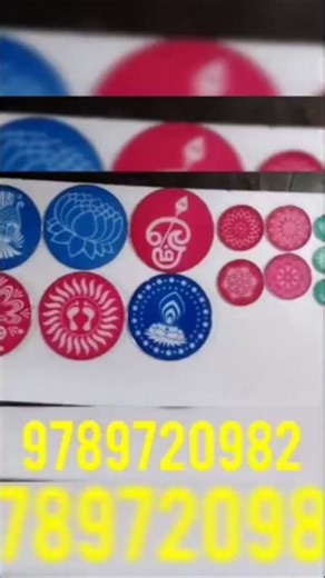 Rangoli stencils and rangoli making tools # usage of rangoli plates