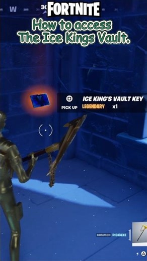 How to enter The Ice Kings Vault in fortnite #shorts #fortnite #iceking
