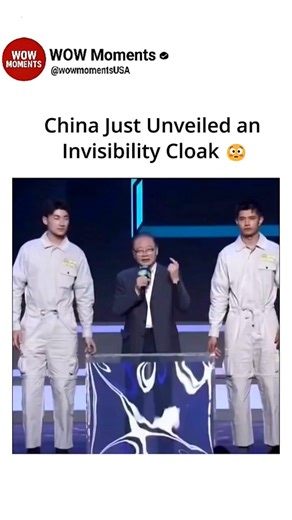 China Just Unveiled an Invisibility Cloak 😳