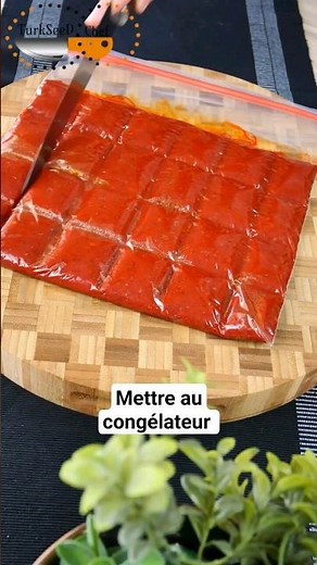 Comment Conserver plus longtemps le Concentré de Poivron Rouge #shots #astuce