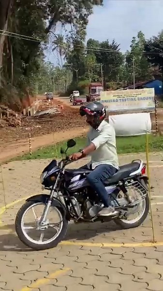 Bike Test For Driving License
